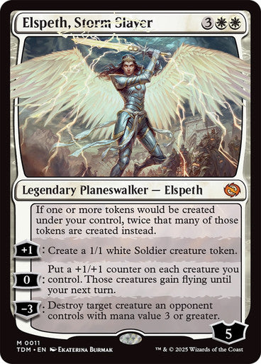 Elspeth, Storm Slayer #0011 W M [TDM]