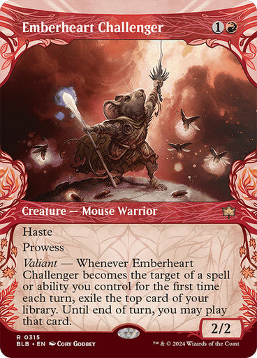 Emberheart Challenger (Showcase) #0315 R R [BLB]