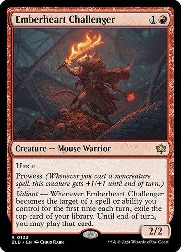 Emberheart Challenger #0133 R R [BLB]