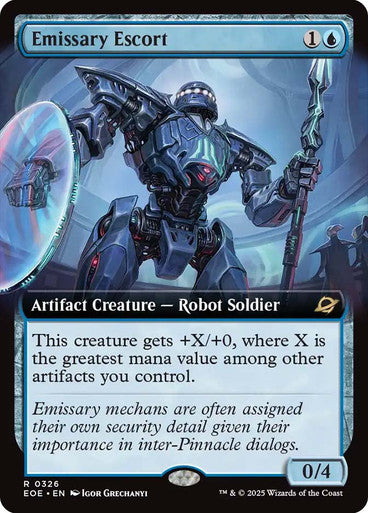 Emissary Escort (Extended Art) #0326 Bu R [EOE]