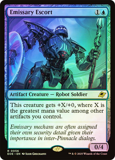 Emissary Escort (Foil) #0056 Bu R [EOE]