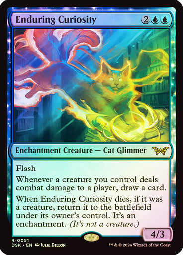 Enduring Curiosity (Foil) #0051 Bu R [DSK]