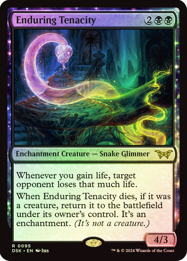 Enduring Tenacity (Foil) #0095 Bk R [DSK]