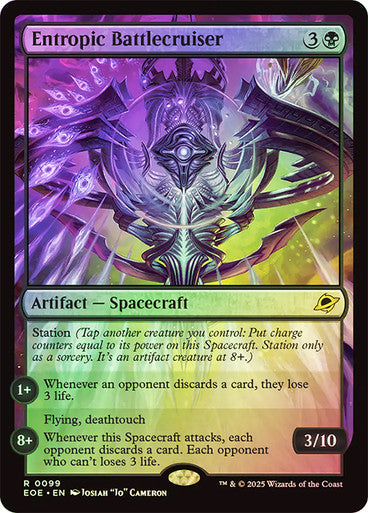 Entropic Battlecruiser (Foil) #0099 Bk R [EOE]