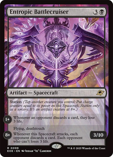 Entropic Battlecruiser #0099 Bk R [EOE]