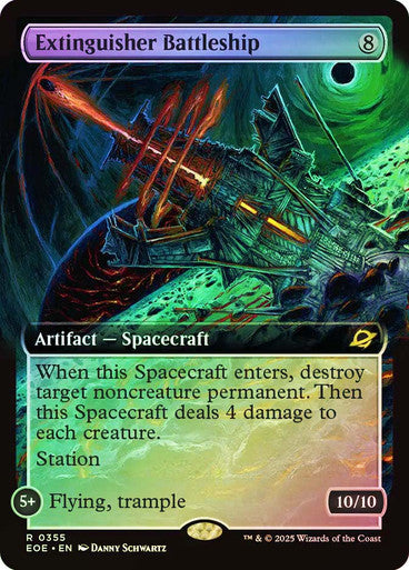 Extinguisher Battleship (Extended Art Foil) #0355 C R [EOE]