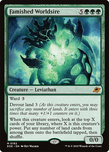 Famished Worldsire #0182 G M [EOE]