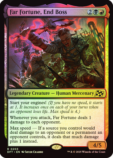 Far Fortune, End Boss (Foil) #0203 M R [DFT]