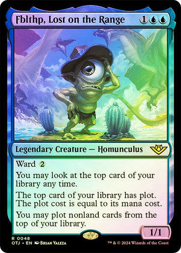 Fblthp, Lost on the Range (Foil) #0048 Bu R [OTJ]