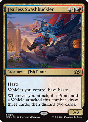 Fearless Swashbuckler #0204 M R [DFT]