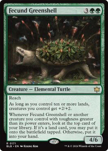 Fecund Greenshell #0171 G R [BLB]