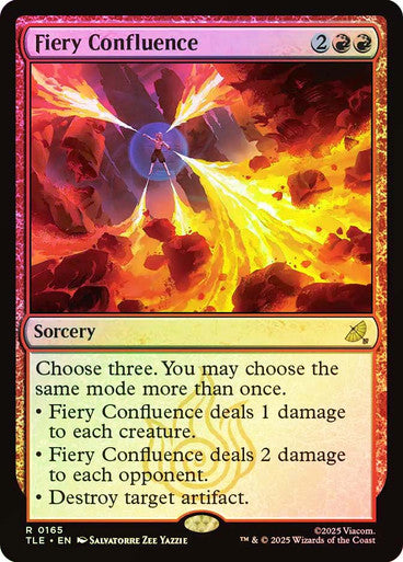 Fiery Confluence (Foil) #0165 R R [TLA] [TLE]