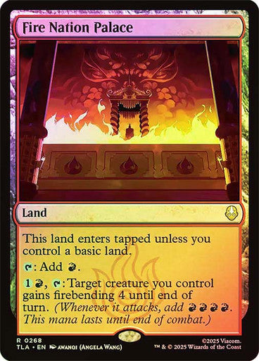 Fire Nation Palace (Foil) #0268 L R [TLA]