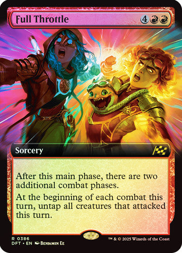 Full Throttle (Extended Art Foil) #0386 R R [DFT]