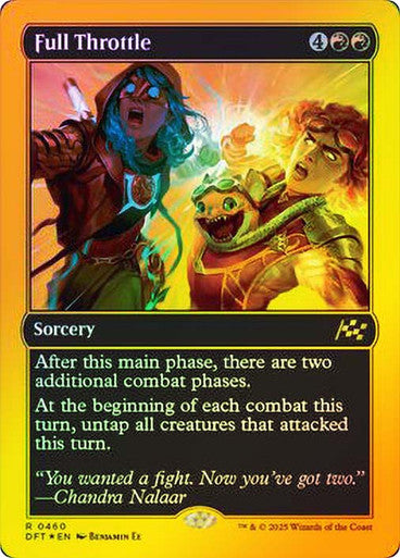 Full Throttle (First-Place Foil) #0460 R R [DFT]