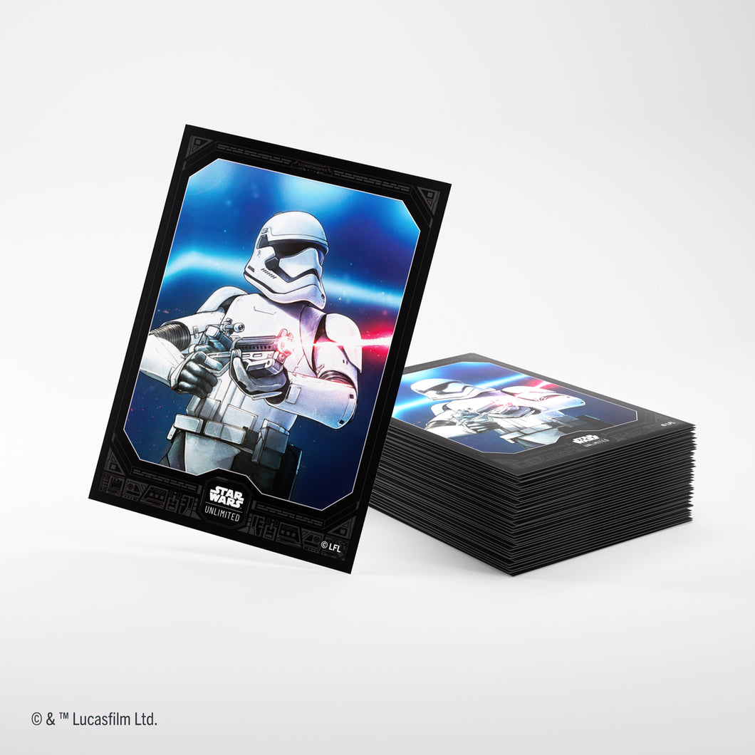 Stormtrooper (64mm x 90mm) - Art (Code: Gray) - Star Wars Unlimited Matte Sleeves - Pack 60 - Gamegenic
