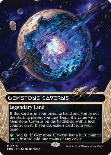 Gemstone Caverns (Borderless) #0016 L M [EOE] [EOS]