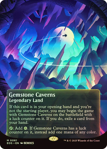 Gemstone Caverns (Borderless Poster Foil) #0061 L M [EOE] [EOS]