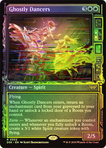 Ghostly Dancers (Showcase Foil) #0302 W R [DSK]