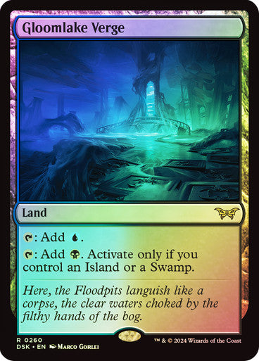 Gloomlake Verge (Foil) #0260 L R [DSK]