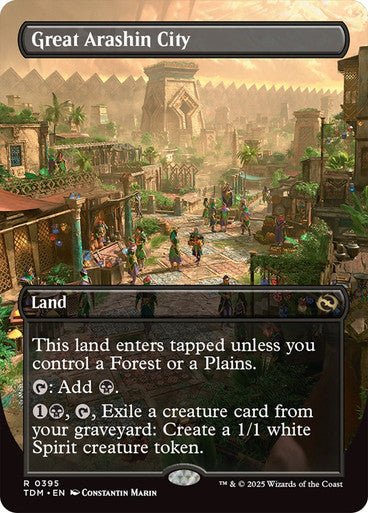 Great Arashin City (Borderless) #0395 L R [TDM]