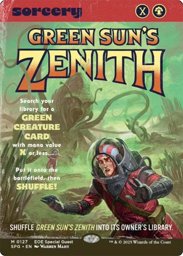 Green Sun's Zenith (Showcase) #0127 G M [EOE] [SPG]