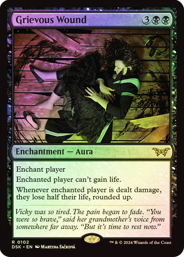 Grievous Wound (Foil) #0102 Bk R [DSK]