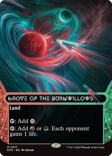 Grove of the Burnwillows (Borderless) #0017 L M [EOE] [EOS]