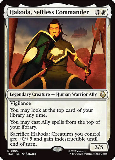 Hakoda, Selfless Commander #0023 W R [TLA]