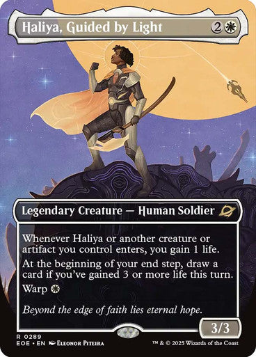 Haliya, Guided by Light (Borderless) #0289 W R [EOE]