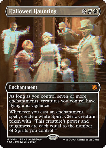 Hallowed Haunting (Borderless) #0064 W M [DSK] [SPG]