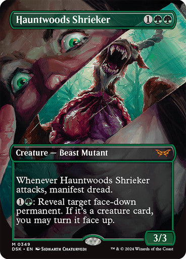 Hauntwoods Shrieker (Borderless) #0349 G M [DSK]