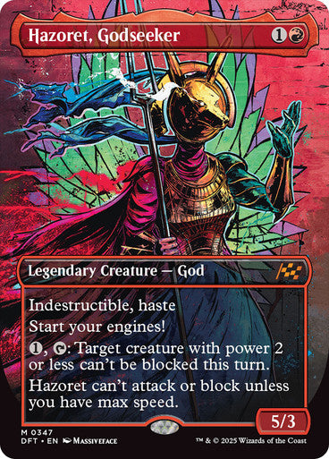 Hazoret, Godseeker (Borderless) #0347 R M [DFT]