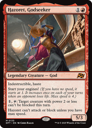 Hazoret, Godseeker #0133 R M [DFT]