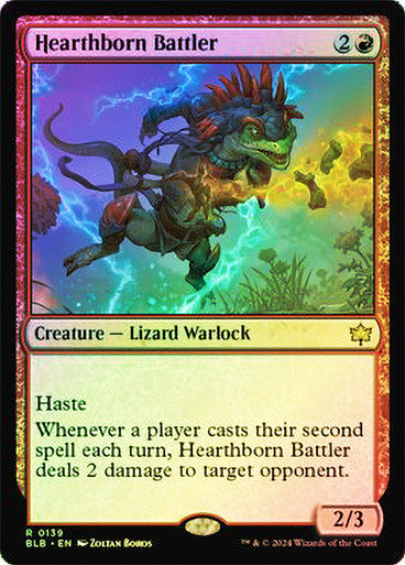 Hearthborn Battler (Foil) #0139 R R [BLB]