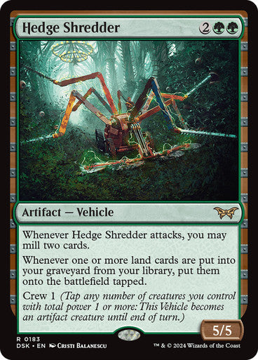 Hedge Shredder #0183 G R [DSK]