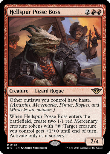 Hellspur Posse Boss #0128 R R [OTJ]