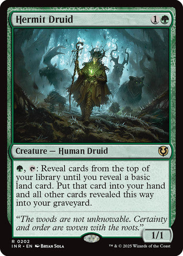 Hermit Druid #0202 G R [INR]