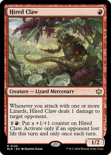 Hired Claw #0140 R R [BLB]