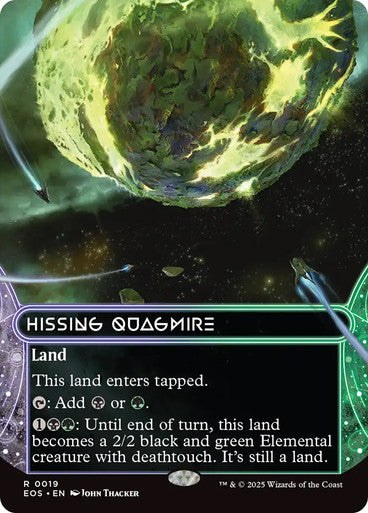 Hissing Quagmire (Borderless) #0019 L R [EOE] [EOS]