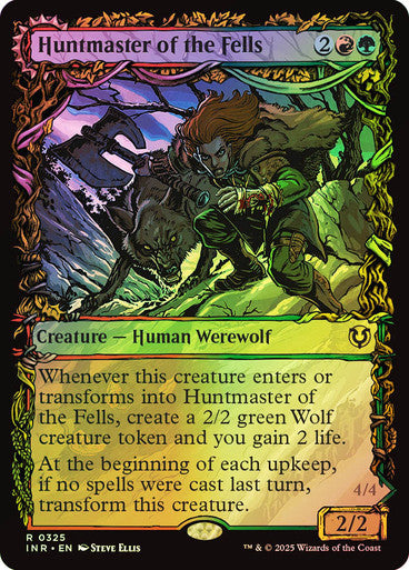 Huntmaster of the Fells // Ravager of the Fells (Retro Frame Foil) #0470 M R [INR]