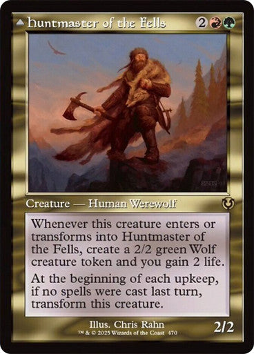Huntmaster of the Fells // Ravager of the Fells (Showcase) #0325 M R [INR]