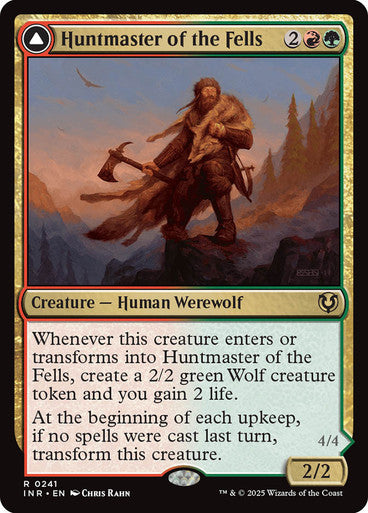 Huntmaster of the Fells // Ravager of the Fells #0241 M R [INR]