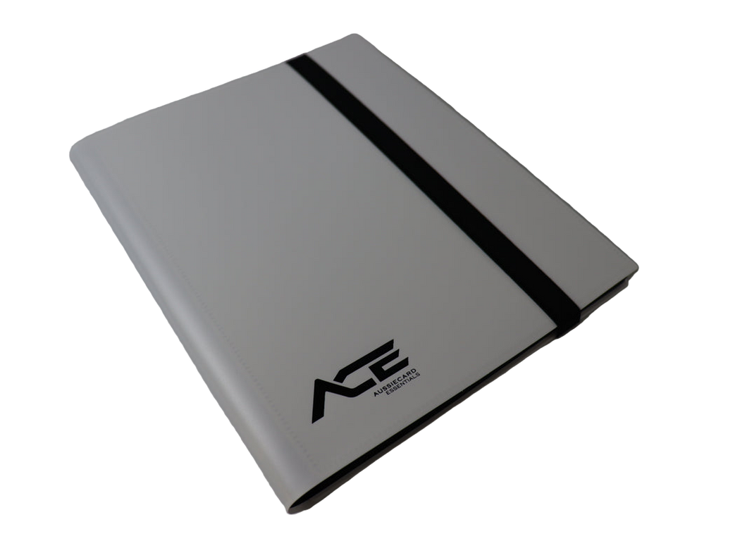 White 9pkt Card Binder - 360 Cards - ACE
