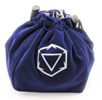 Blue - Velvet Dice Bag - IA