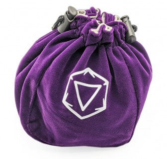 Purple - Velvet Dice Bag - IA