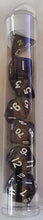 Load image into Gallery viewer, Stardust Supervolcano - 10mm Mini Polyhedral Dice Set (7) - MDG
