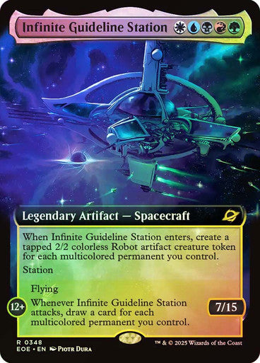 Infinite Guideline Station (Extended Art Foil) #0348 M R [EOE]