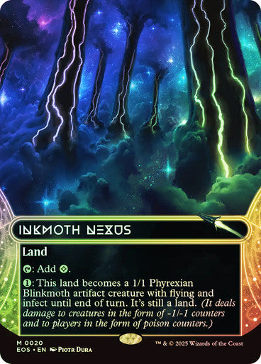 Inkmoth Nexus (Borderless Foil) #0020 L M [EOE] [EOS]