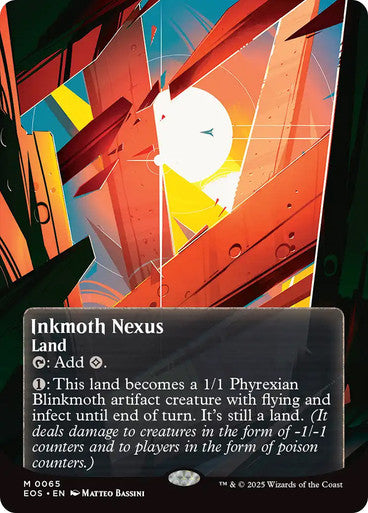Inkmoth Nexus (Borderless Poster) #0065 L M [EOE] [EOS]